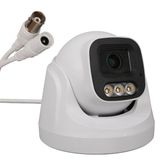 PLATO PL-25273 2MP 3.6 MM 3 WARM LED GECE RENKLİ PLASTİK KASA AHD DOME KAMERA