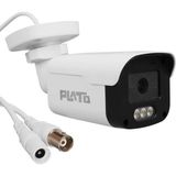 Plato PL-37707 Ahd Bullet Güvenlik Kamera 2mp 3 Warm LED Sesli 3.6mm Renkli Gece Görüş (Mikrofonlu) - Seçenek