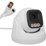Plato Pl-37711 Ahd Dome Güvenlik Kamera 2Mp 3.6Mm 3 Warm Led Sesli Renkli Gece Görüş Mikrofonlu