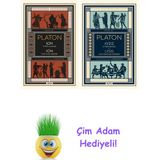 Platon 2 Kitap Seti + Çim Adam Hediye - Hayır