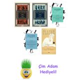 Platon 5 Kitap Seti + Çim Adam Hediye
