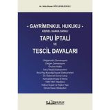 Platon Hukuk Gayrimenkul Hukuku Kişisel Hakka Dayalı Tapu Iptali ve Tescil Davaları