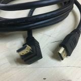 Platoon 1.5 Metre HDMI L Kablo 90 Derece HDMI Dirsek HDMI Kaliteli