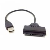 Platoon 2.5 HDD 7+15 Pin Sata 22 Pin USB 2.0 Harddisk Bağlantı Kablosu