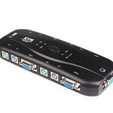 Platoon 4 Port Kvm Switch 4 Port Ps2 Kvm Switch