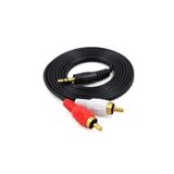 Platoon 5 Metre 3.5 Mm Stereo To 2 Rca Kablo Aux 5+1 Ses Sistemi