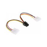 Platoon 6 Pin Power Kablo 6 Pin To 2 Molex Pcıe Ekran Kartı Güç 6pin