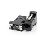 Platoon Cat6 VGA Extender Cat5 VGA Extender Internet Kablosu ile VGA Uzatma