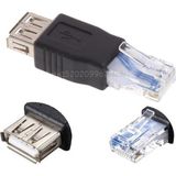 Platoon Dişi USB Ethernet Aparat Çevirici Rj 45 Dişi USB Erkek Internet Jack