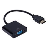 Platoon HDMI To VGA Aux Ses Destekli Çevirici Dönüştürücü