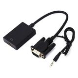 Platoon HDMI To VGA Ses Çıkışlı HDMI To VGA HDMI Dan VGA HDMI VGA Çevirici