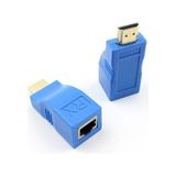 Platoon HDMI Uzatma Cat5 Cat 6 ile 30 Metreye Kadar HDMI Extender