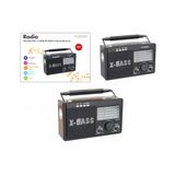 Platoon Pl-4113 Bluetoothlu Hafıza Kartlı Usb Port Şarj Edilebilir Pilli 9 Band Aux Çıkışlı Radyo