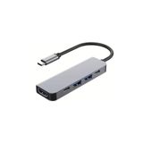 Platoon PL-5560 4K Type-C 5in1 Şarj,hdmı ve USB Çoğaltıcı Adaptör Çevirici
