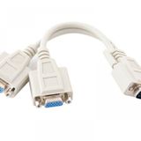 Platoon PL-7275 VGA Çoğaltıcı Splitter 2 Port