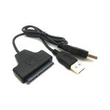Platoon PLS-007 USB 2.0 To Sata 7+15 22 Pin 2, 5" HDD Kablo