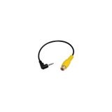 Platoon Ti-Mesh 2.5Mm 4 Kutuplu Dik Açılı Trrs Stereo Fono 1Rca Ses Kablosu - 20Cm