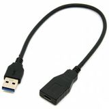 Platoon USB 3.0 Erkek Type C 3.0 Dişi Çevirici Kablo Typc USB 3.0 Erkek USB Erkek Type-C Dişi Kablo