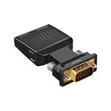 Platoon Vga To Hdmı Çevirici Vga+Audio To Hdmı Converter 1080P