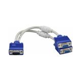 Platoon VGA Y Kablo VGA Splitter VGA Çoğaltıcı VGA 2 VGA Çoklayıcı