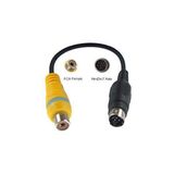 Platoon7 Pin Svideo Av Kablo 7 Pin S-Video Rca Kavbo S Video Rca Kablo