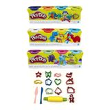 Play Doh 12 Renk Oyun Hamuru ve 15 Parça Kalıp Seti
