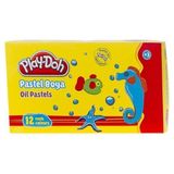 Play-Doh 12 Renk Pastel Boya Eğlenceli Boyama Seti Çocuklar İçin Kırtasiye Ürünü