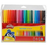 Play-Doh 2 mm Keçeli Kalem 24 Renk Pvc Paket