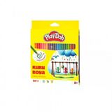 Play-Doh 24 Renk Kuru Boya Kalemi Seti Okul ve Hobi Kullanımı