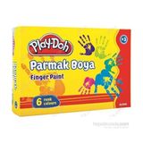 Play-Doh 30 ml Kokusuz Parmak Boyası 6 Renkli Seçeneklerle Çocuk Gelişimine Katkı Sağlayan Oyun Hamuru