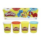 Play-Doh 4'lü Hamur / +2 Y (Ürün rengi değişiklik gösterebilir.) - ÜRÜN RENGİ DEĞİŞİKLİK GÖSTEREBİLİR.