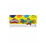 Play Doh 4'lü Oyun Hamuru 448gr Özel renkler (Lacivert-Turuncu-Mavi-Sarı)