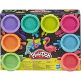 Play-Doh 8'li Oyun Hamuru Seti Eğlenceli Tasarım ile 0-10 Yaş Arası Çocuklar için Eğitici Oyun INT-E5044