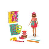 Play Doh Barbie Çiçekli ve Püsküllü Oyun Hamuru Seti