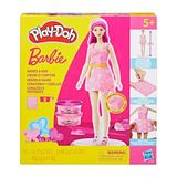 Play-Doh Barbie Kalpler Ve Saç Oyun Hamuru Seti G1357