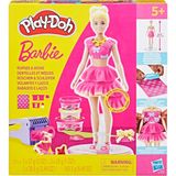Play-Doh Barbie Ruffles And Bows Seti | Oyun Hamuru ile Bebek Kıyafetleri Tasarlayın | 9 Moda Aksesuarı Dahil | 5 Yaş ve Üzeri Çocuklar Için Sanat ve El Işi Etkinlikleri. - Sarı