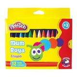 Play-Doh Crayon CR006 12 Renk Mum Boya