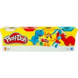 Play-Doh Dörtlü Oyun Hamuru 448 Gram Düz Desenli Renkli Çocuk Gelişimine Katkı Sağlayan - Kırmızı - Mavi