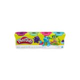 Play Doh Hasbro Play-doh Oyun Hamuru 4 Lü 448gr (Özel renkler) Mor,yeşil,pembe,turkuaz