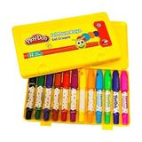 Play-Doh Jel Mum Boya 12 Renk Çocuklar İçin Yumuşak Boyama Seti 3-6 Yaş