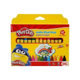 Play-Doh Jumbo Crayon Mum Boya 12 Renk