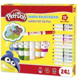 Play-doh Jumbo Keçeli Kalem 6mm 12'li