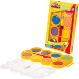 Play-Doh Jumbo Sulu Boya 8 Renkli Çocuklar İçin Güvenli Boya Seti 8 Parça