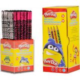 Play-Doh Kurşun Kalem Zebra Desenli Yuvarlak Kk010 (72 Li Paket)