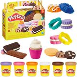 Play-Doh Little Bakery Playset, Play Mutfak Oyuncakları, Tatlı İkram Seti, Çocuklar için Sanat ve El Sanatları 3+ Yaş