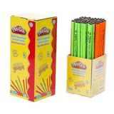Play-Doh Neon Yuvarlak Kurşun Kalem 72'Li Stand PLAY-KK012