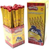 Play-Doh Oluklu Jumbo Üçgen Kurşun Kalem 40'lı Stand - Tek Ebat - Renkli