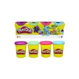 Play Doh Oyun Hamuru 448 Gr 4 Renk 1 Paket / Mor - Yeşil - Pembe - Turkuaz