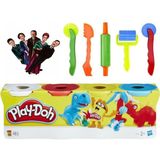 Play-Doh Oyun Hamuru 5'li Merdane Seti + 1 Adet Özel Kesim Ayraç