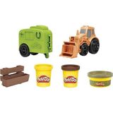 Play-Doh Oyun Hamuru Seti Traktör ve Römork 3 Parça Kahverengi Çocuk Gelişimine Katkı